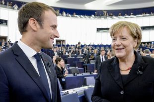 Macron, Merkel