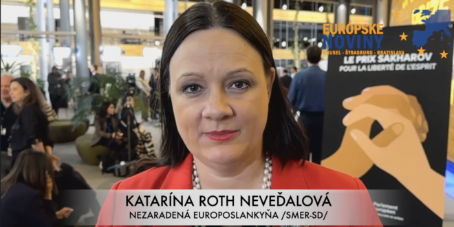 Katarína Roth Neveďalová, NEZARADENÁ POSLANKYŇA EURÓPSKEHO PARLAMENTU /smer-sd/. PHOTO: redakcia/red.