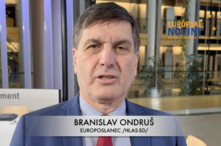 Branislav Ondruš, europoslanec /HLAS-SD/. PHOTO: redakcia/red.