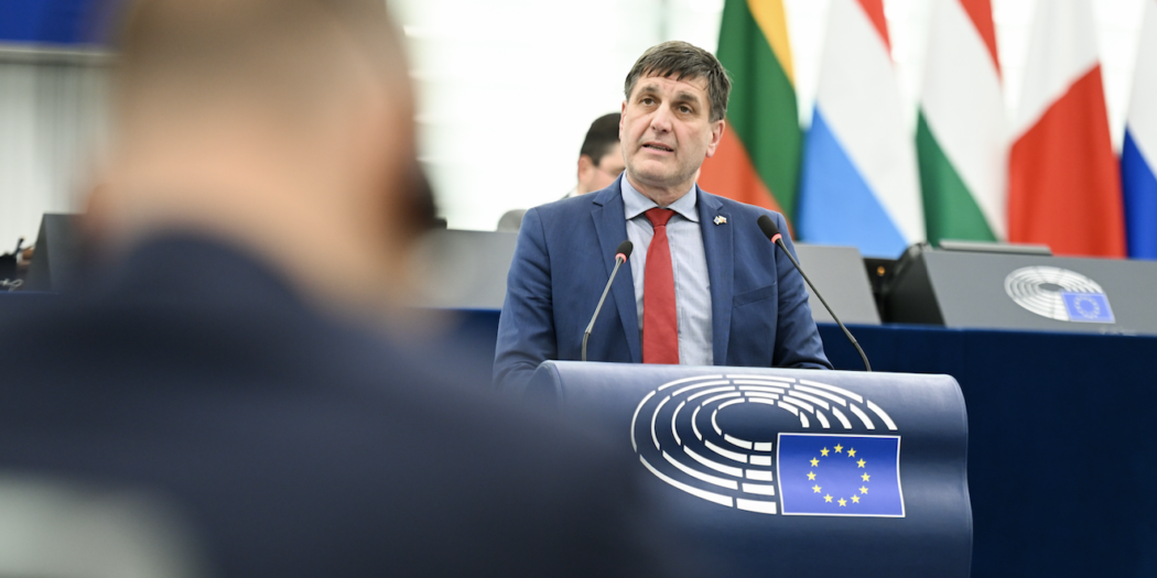 Branislav Ondruš, nezaradený poslanec Európskeho parlamentu /HLAS-SD/. PHOTO: European Parliament 2026.