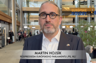 Martin Hojsík, podpredseda Európskeho parlamentu /PS, RE/. PHOTO: redakcia/red.