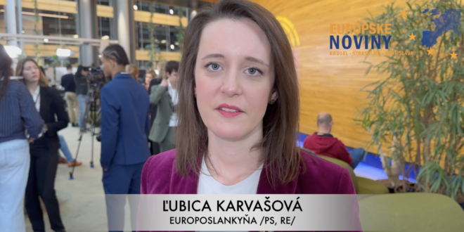 Ľubica Karvašová, europoslankyňa /PS, RE/. PHOTO: redakcia/red.