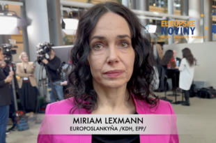 Miriam Lexmann, europoslankyňa /KDH, EPP/. PHOTO: redakcia/red.