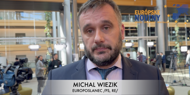 Michal Wiezik, europoslanec /PS, RE/. PHOTO: redakcia/red.