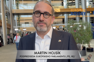 Martin Hojsík, podpredseda Európskeho parlamentu /PS, RE/. PHOTO: redakcia/red.