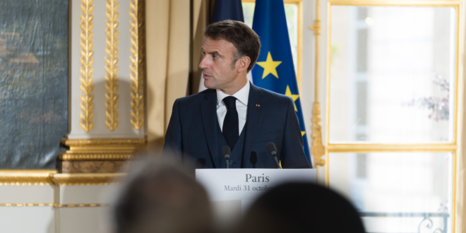 Emmanuel Macron, fancúzsky prezident. PHOTO: European Union 2024.