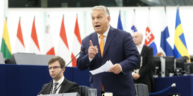 Viktor Orbán, maďarský premiér. PHOTO: European Union 2025.