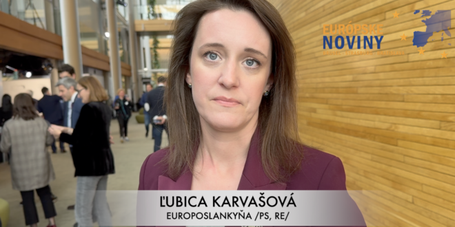 Ľubica Karvašová, europoslankyňa /PS, RE/. PHOTO: redakcia/red.