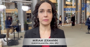 Miriam Lexmann, europoslankyňa /KDH, EPP/. PHOTO: redakcia/red.