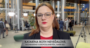 Katarína Roth Neveďalová, nezaradená poslankyňa Európskeho parlamentu /SMER-SD/. PHOTO: redakcia/red.