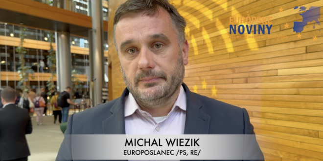 Michal Wiezik, europoslanec /PS, RE/. PHOTO: redakcia/red.