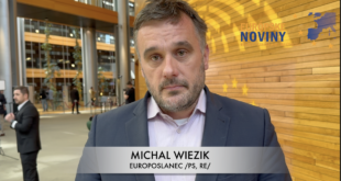 Michal Wiezik, europoslanec /PS, RE/. PHOTO: redakcia/red.