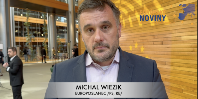 Michal Wiezik, europoslanec /PS, RE/. PHOTO: redakcia/red.