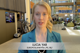 Lucia Yar, europoslankyňa /PS, RE/. PHOTO: redakcia/red.