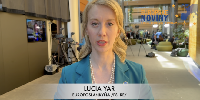 Lucia Yar, europoslankyňa /PS, RE/. PHOTO: redakcia/red.