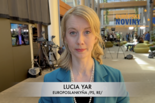 Lucia Yar, europoslankyňa /PS, RE/. PHOTO: redakcia/red.