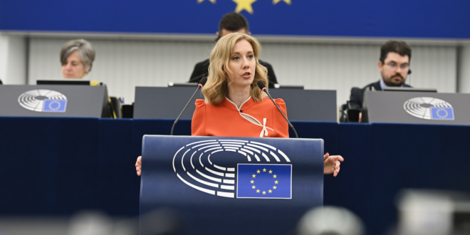 Lucia Yar, europoslankyňa /PS, RE/. PHOTO: European Union 2025.