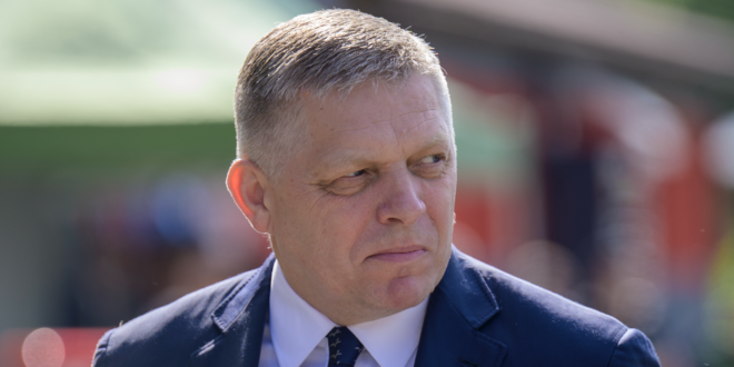 Robert Fico, slovenský premiér. PHOTO: TASR