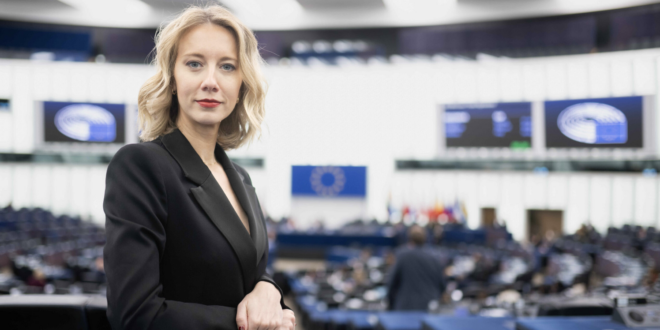 Lucia Yar, europoslankyňa /PS, RE/. PHOTO: European Union 2025.
