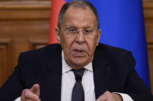Ruský minister zahraničných vecí Sergej Lavrov. PHOTO: TASR - AP Photo/Alexander Zemlianichenko, Pool