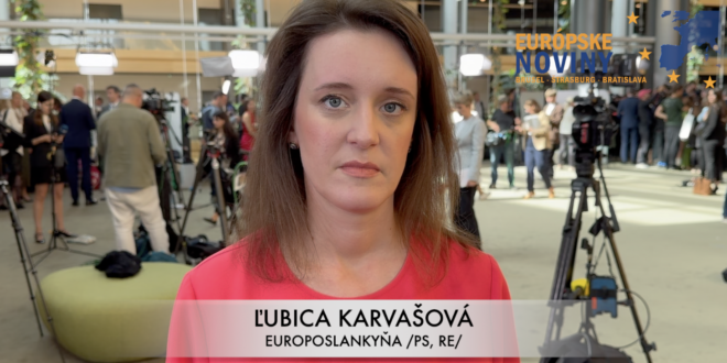 Ľubica Karvašová, europoslankyňa /PS, RE/. PHOTO: redakcia/red.