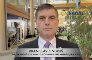 Branislav Ondruš, nezaradený poslanec Európskeho parlamentu /HLAS-SD/. PHOTO: redakcia/red.