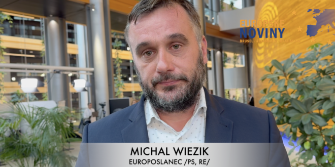 Michal Wiezik, europoslanec /PS, RE/. PHOTO: redakcia/red.