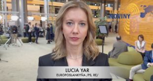 Lucia Yar, europoslankyňa /PS, RE/. PHOTO: redakcia/red.