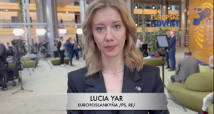 Lucia Yar, europoslankyňa /PS, RE/. PHOTO: redakcia/red.