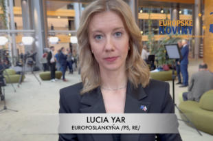 Lucia Yar, europoslankyňa /PS, RE/. PHOTO: redakcia/red.