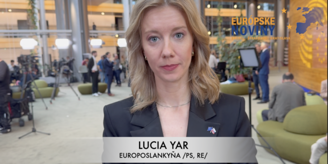 Lucia Yar, europoslankyňa /PS, RE/. PHOTO: redakcia/red.