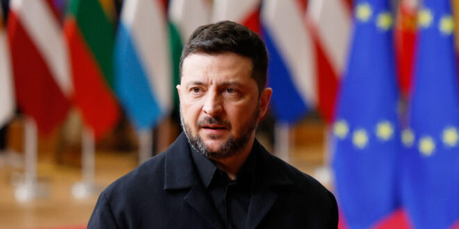 Ukrajinský prezident Volodymyr Zelenskyj. PHOT: TASR -AP Photo/Geert Vanden Wijngaert