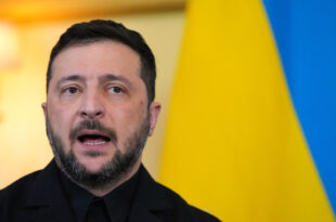Ukrajinský prezident Volodymyr Zelenskyj.PHOTO: TASR (AP Photo/Kirsty Wigglesworth, Pool)
