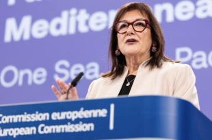 Dubravka Šuicová, eurokomisárka pre Stredomorie. PHOTO: Eurpean Union 2025.