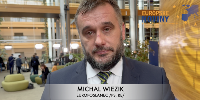 Michal Wiezik, europoslanec /PS, RE/. PHOTO: redakcia/red.