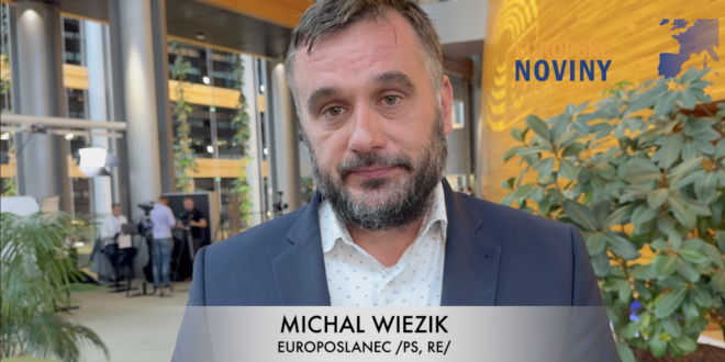 Michal Wiezik, europoslanec /PS, RE/. PHOTO: redakcia/red.
