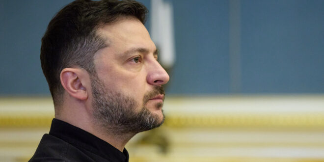 Ukrajinský prezident Volodymyr Zelenskyj. PHOTO: TASR