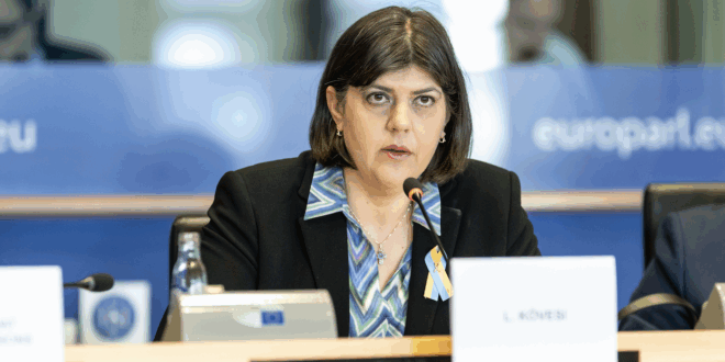 Laura Codruța Köves, európska prokurátorka. PHOTO: European Union 2025.