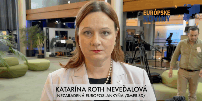 Katarína Roth Neveďalová, nezaradená poslankyňa Európskeho parlamentu /SMER-SD/. PHOTO: redakcia/red.