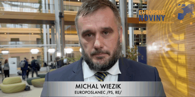 Michal Wiezik, europoslanec /PS, RE/. PHOTO: redakcia/red.