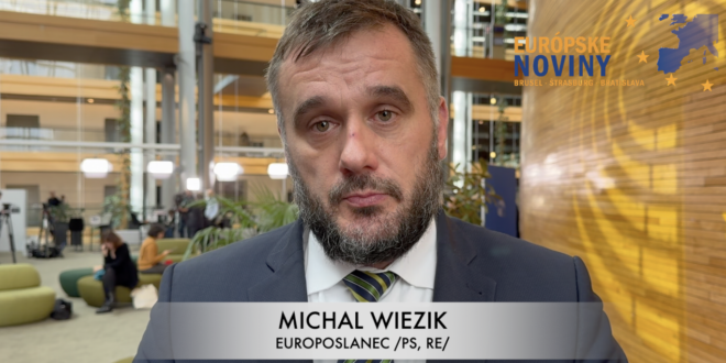 Michal Wiezik, europoslanec /PS, RE/. PHOTO: redakcia/red.