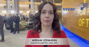 Miriam Lexmann, europoslankyňa /KDH, EPP/. PHOTO: redakcia/red.