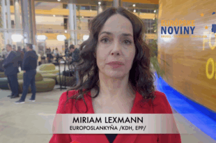 Miriam Lexmann, europoslankyňa /KDH, EPP/. PHOTO: redakcia/red.