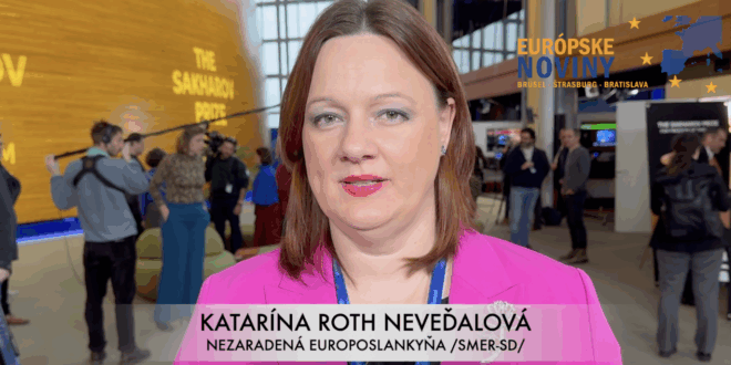 Katarína Roth Neveďalová, nezaradená poslankyňa Európskeho parlamentu /SMER-SD/. PHOTO: redakcia/red.