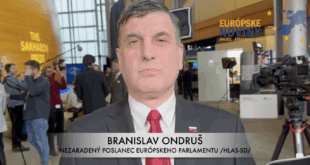 Branislav Ondruš, nezaradený poslanec Európskeho parlamentu. /HLAS-SD/. PHOTO: redakcia/red.
