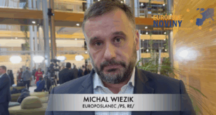 Michal Wiezik, europoslanec /PS, RE/. PHOTO: redakcia/red.