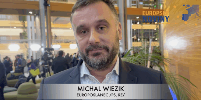Michal Wiezik, europoslanec /PS, RE/. PHOTO: redakcia/red.