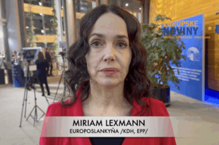Miriam Lexmann, europoslankyňa /KDH, EPP/. PHOTO: redakcia/red.