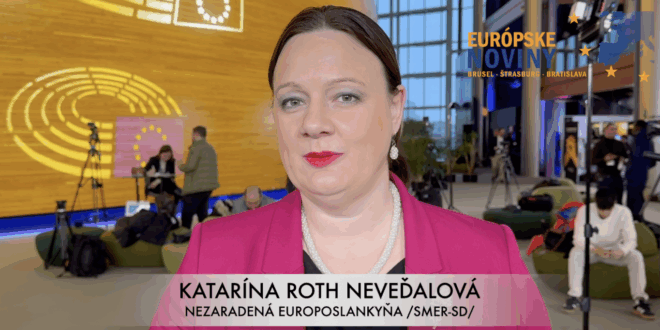 Katarína Roth Neveďalová, nezaradená poslankyňa Európskeho parlamentu /SMER-SD/. PHOTO: redakcia/red.