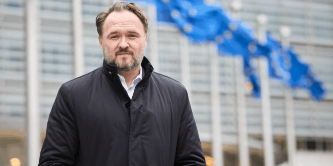 Dan Jørgensen, eurokomisár pre energetiku a bývanie. PHOTO: European Union 2025.